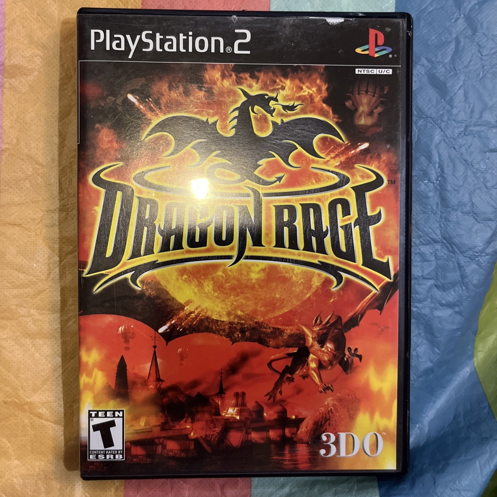 Dragon Rage (PS2) CIB. Manual.  Tested. Original Case