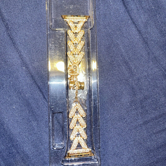 Rose Gold Apple Watch Band fits 38/40/41mm Series 4,5,6,7,8,9 & SE