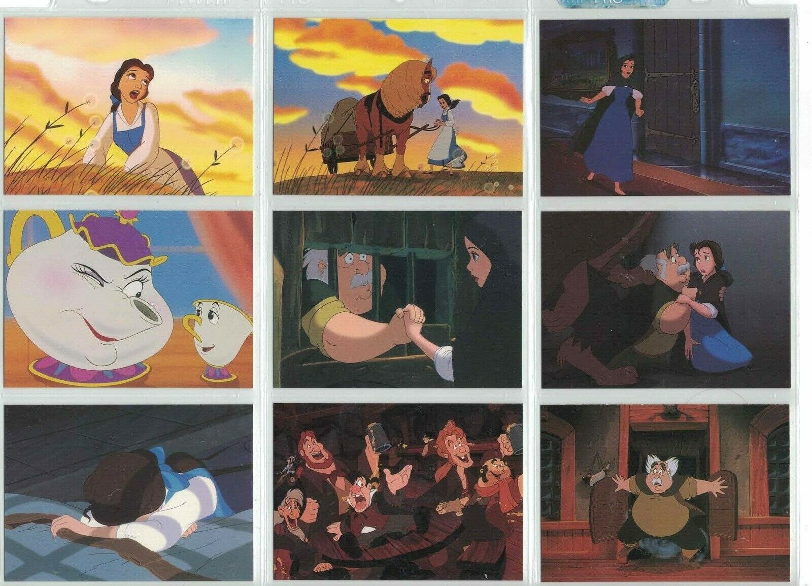 Disney Comics / Cards Drop Down