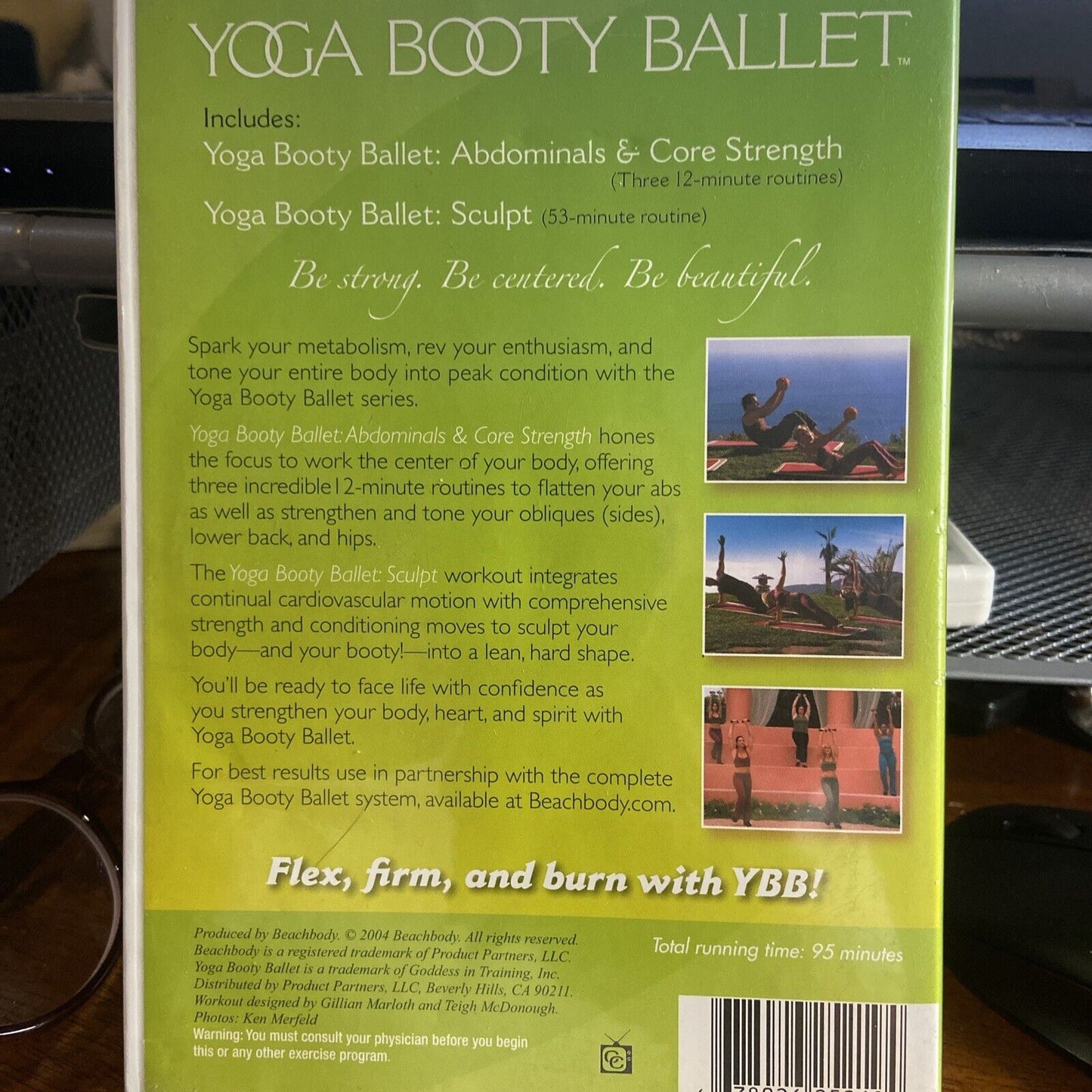 Yoga Booty Ballet : Abdominals & Core Strength ; Sculpt - DVD