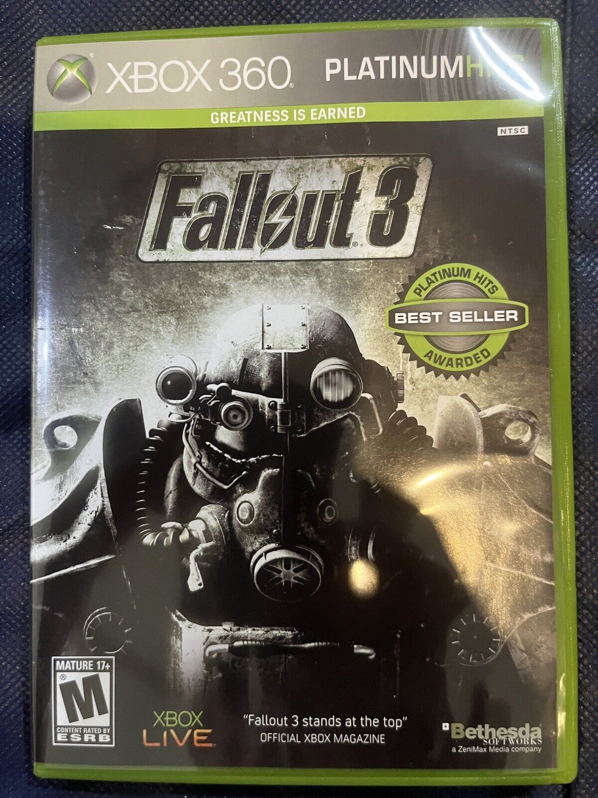 Fallout 3 ( Xbox 360) No Manual. New Case. Tested