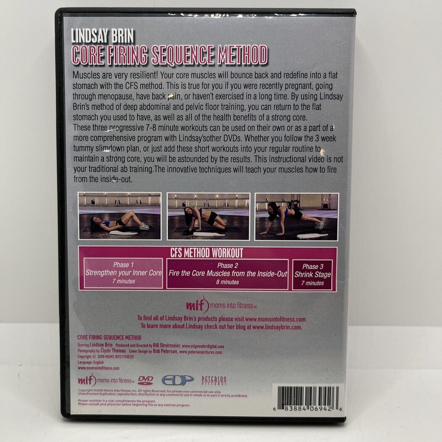 Lindsay Brin's - Core Firing Sequence Method (DVD, 2009) NEW