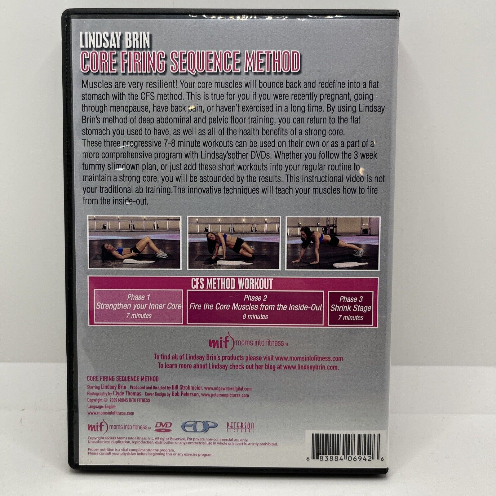 Lindsay Brin's - Core Firing Sequence Method (DVD, 2009) NEW