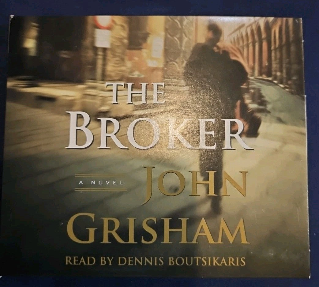 Broker by John Grisham (CD Set) + Frank McCourt "Teacher Man"
