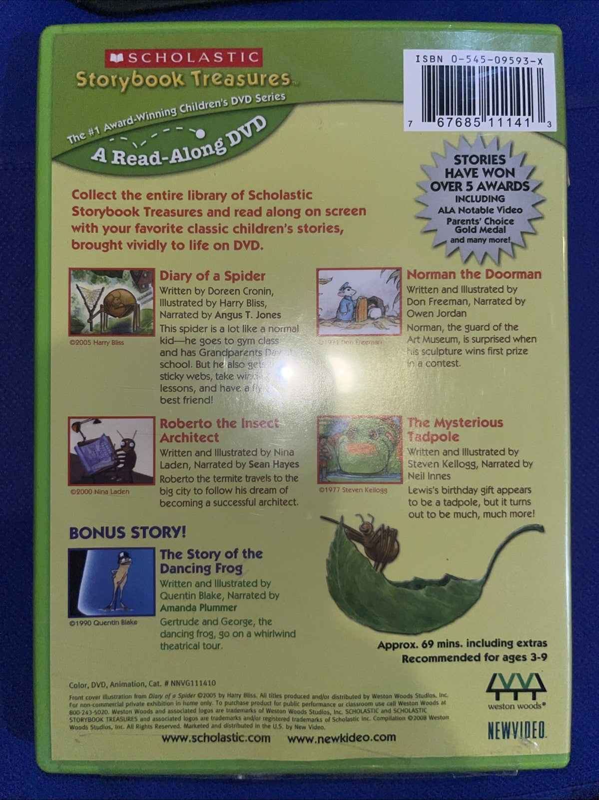 Diary of a Spider...And More Cute Critter Stories (DVD)