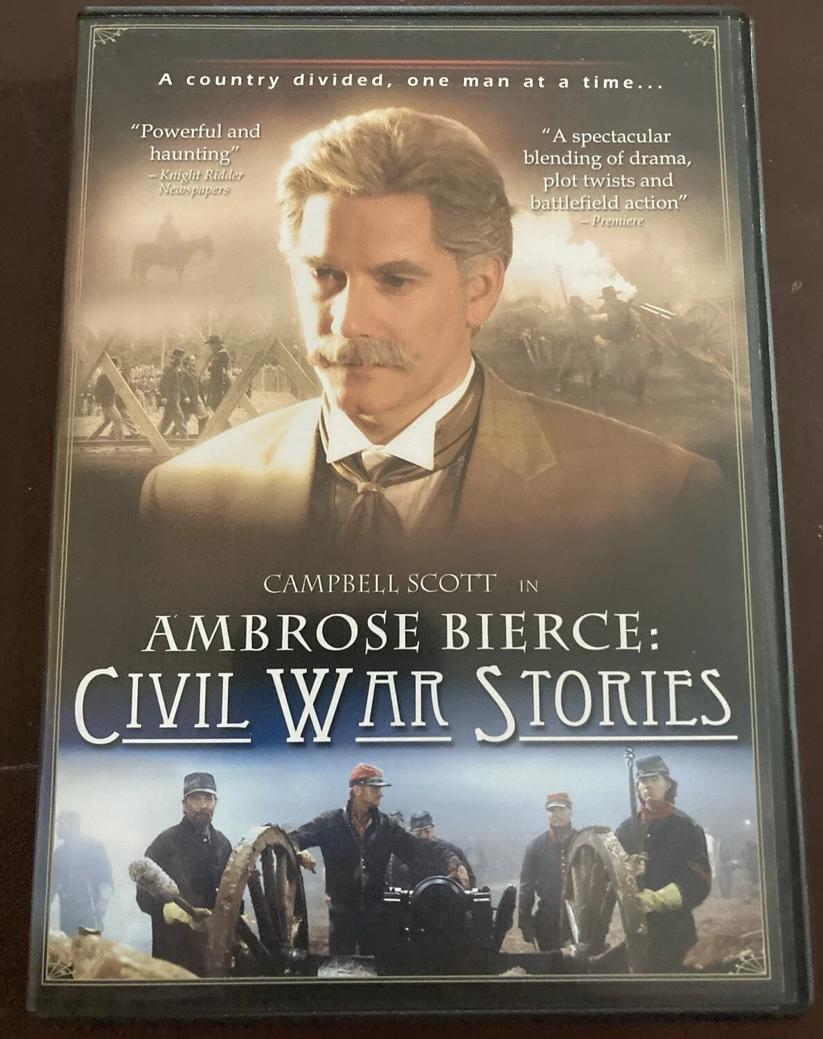 Ambrose Bierce: Civil War Stories (DVD) Tested. New Case