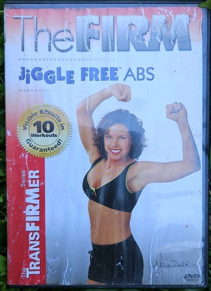 The Firm: Jiggle Free Abs (DVD, 2005) Damaged Artwork. Tested. New Case