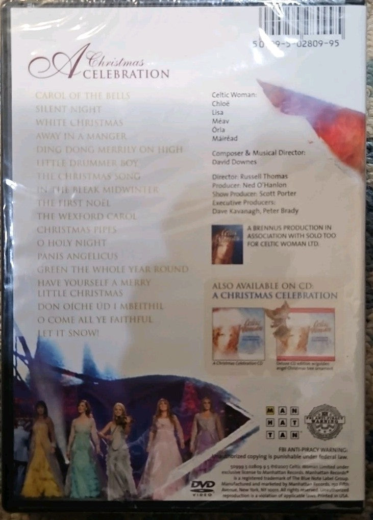 Celtic Woman: a Christmas Celebration (DVD) New