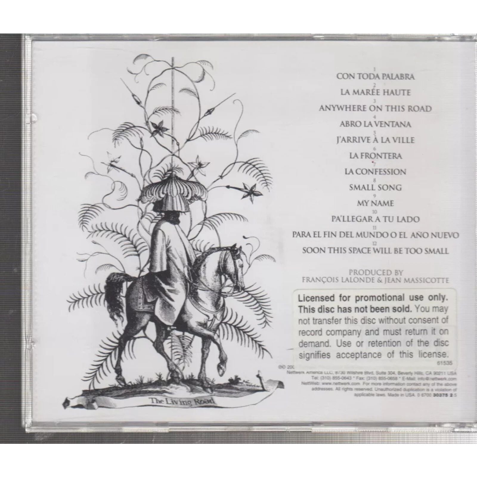 Lhasa: The Living Road (CD) Brand New Sealed