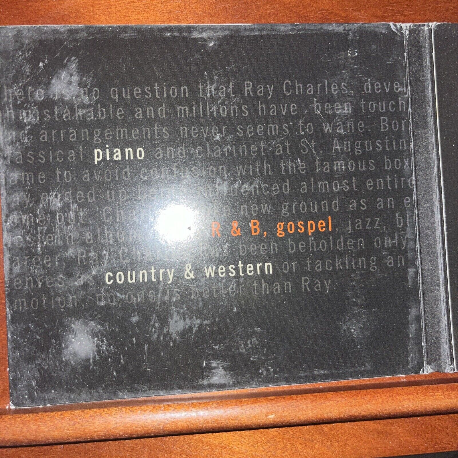 Ray Charles Visionary Soul 2002 Soul Original CD Rhino Records