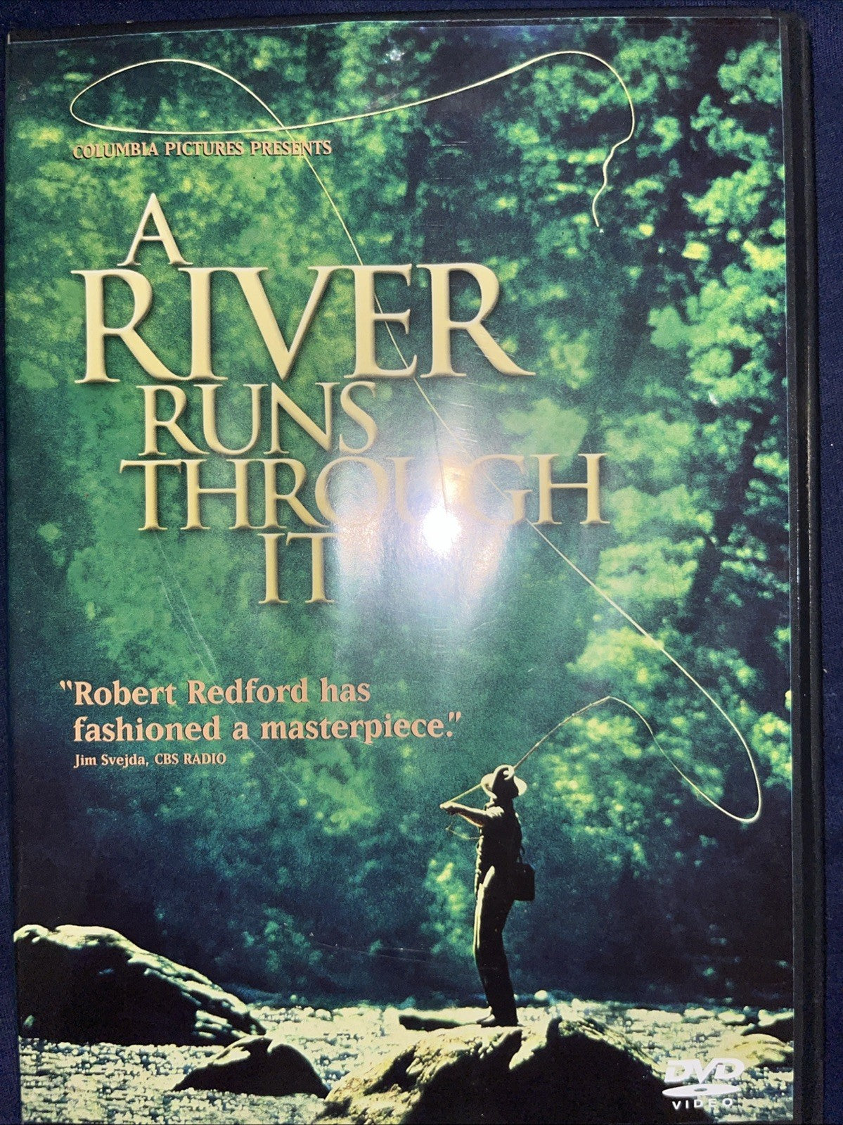 A River Runs Through It (DVD, 1992) Tested. New Case. Resealed