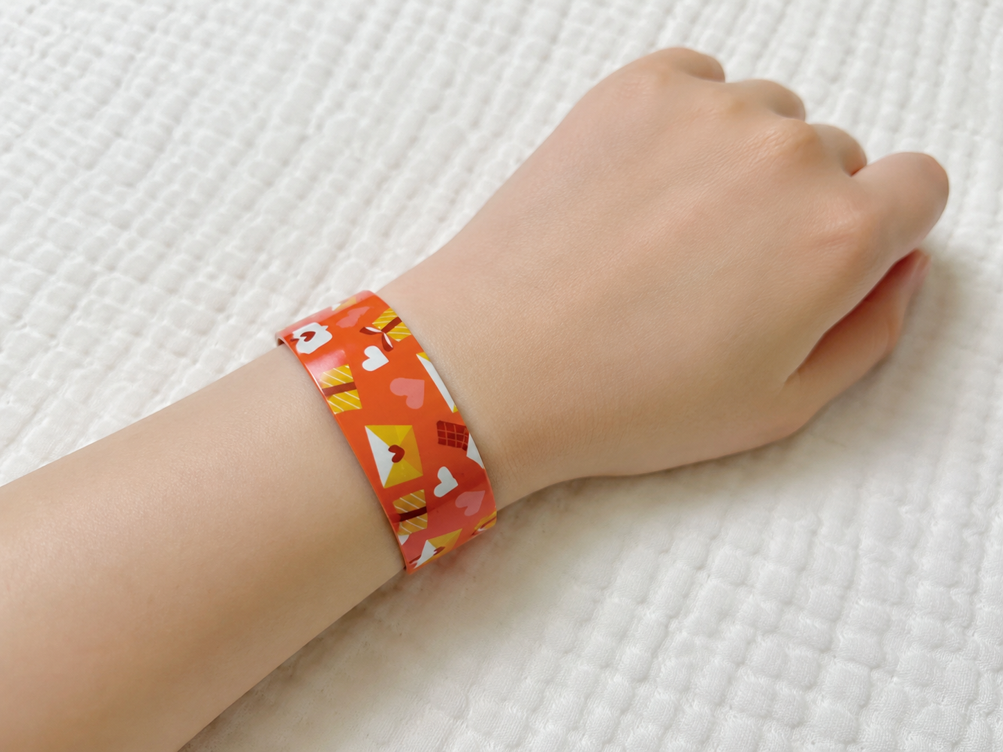 Slap Band Slap Bracelet  Vinyl Coated