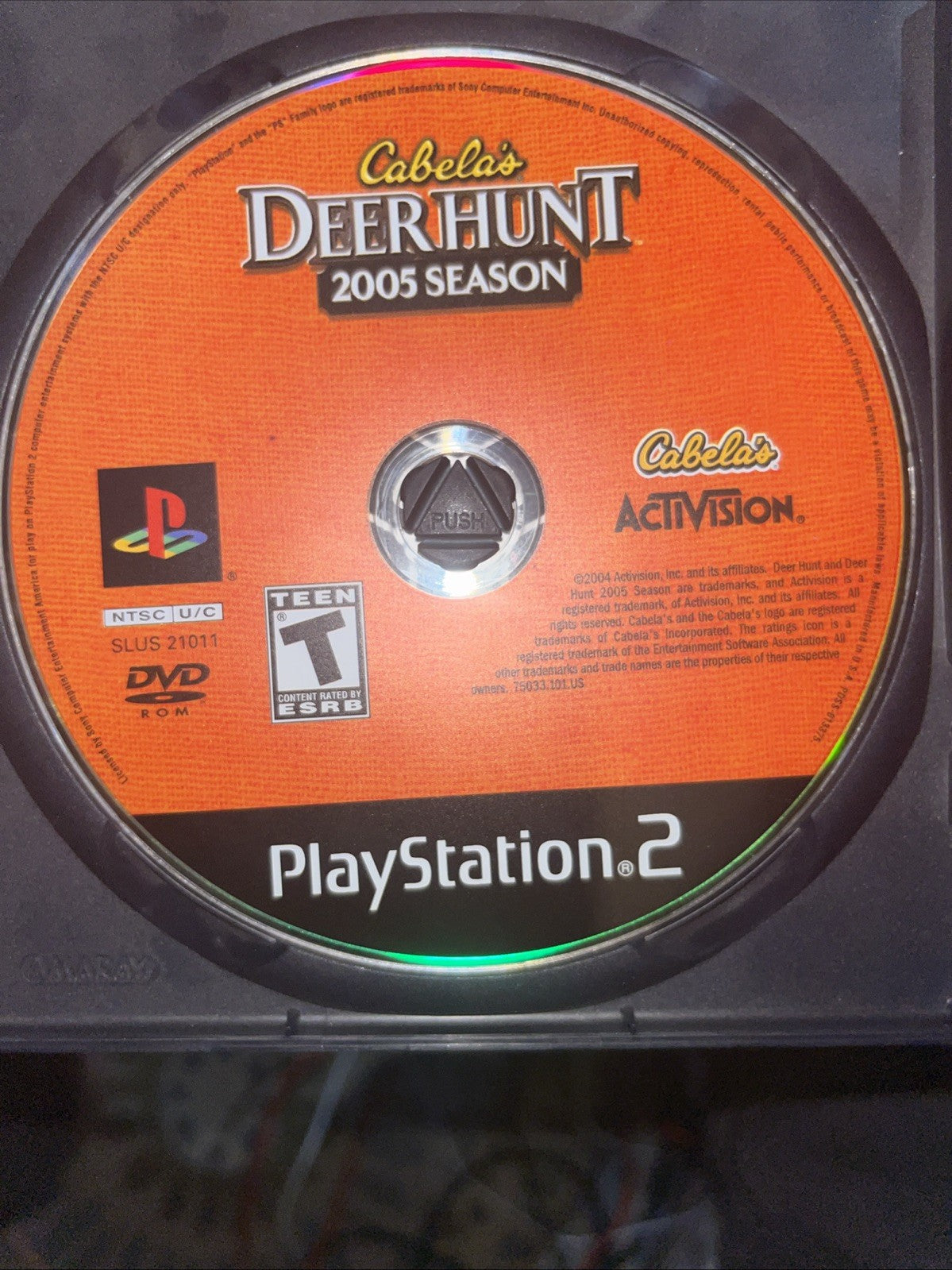 CABELA’S DEER HUNT 2005 SEASON (2004 PlayStation 2). Tested. W/Manual. See Pics