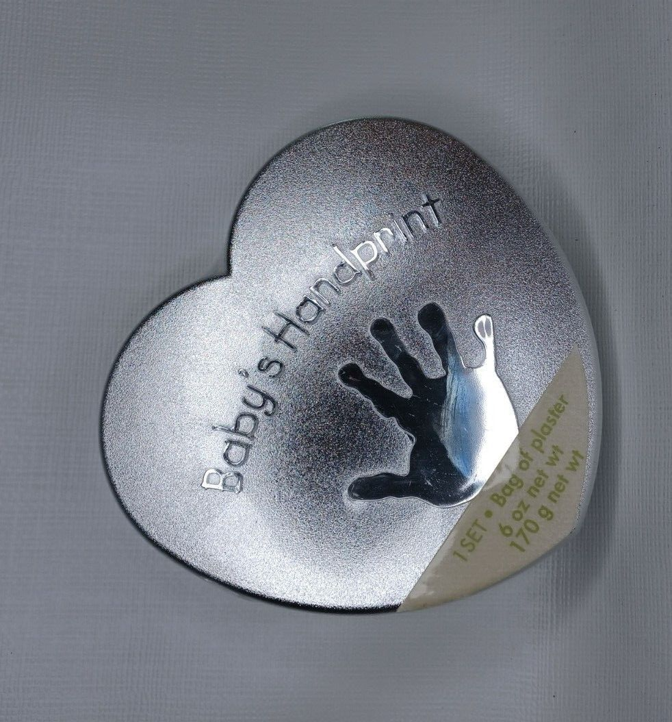 Baby's Handprint Kit with plaster and display - Brand New