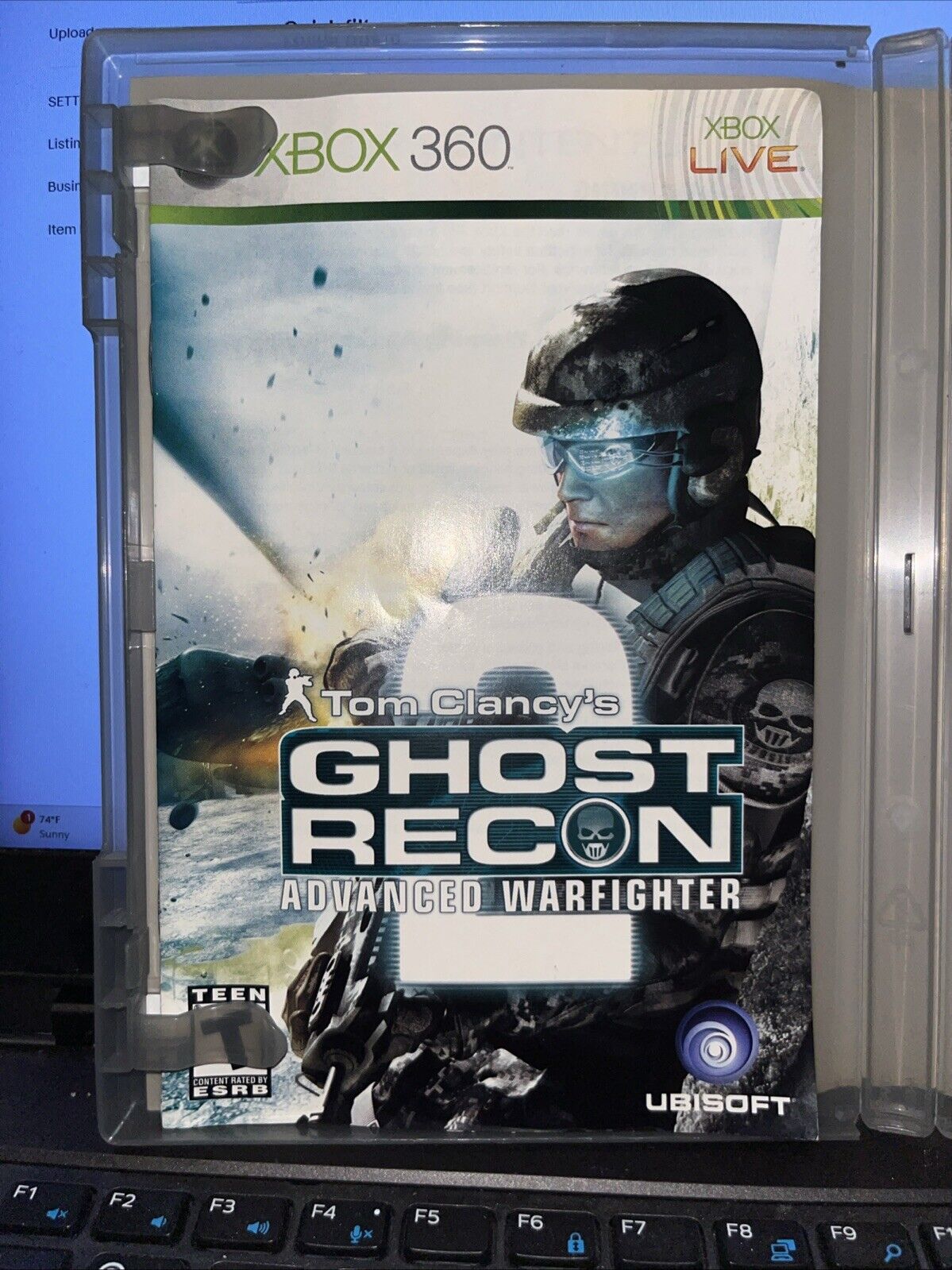Tom Clancy's Ghost Recon Advanced Warfighter 2 - Xbox 360 - New Case. Manual.