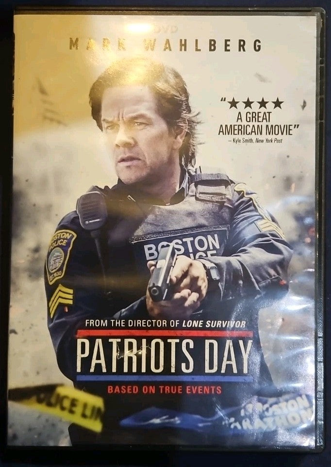Patriots Day (DVD, 2016) New Sealed