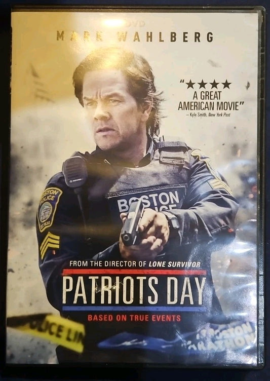Patriots Day (DVD, 2016) New Sealed