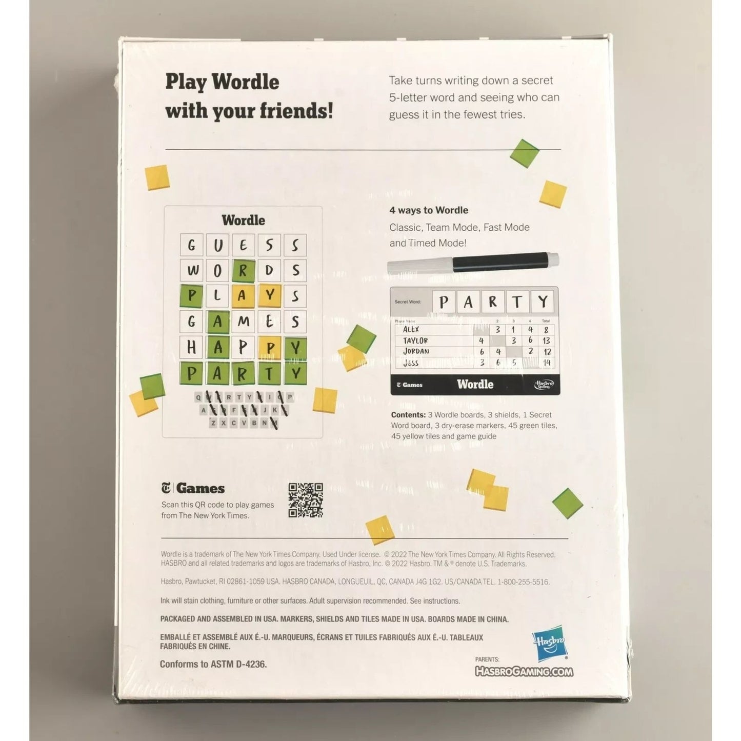 Wordle, the Party Game - Hasbro - Factory Sealed