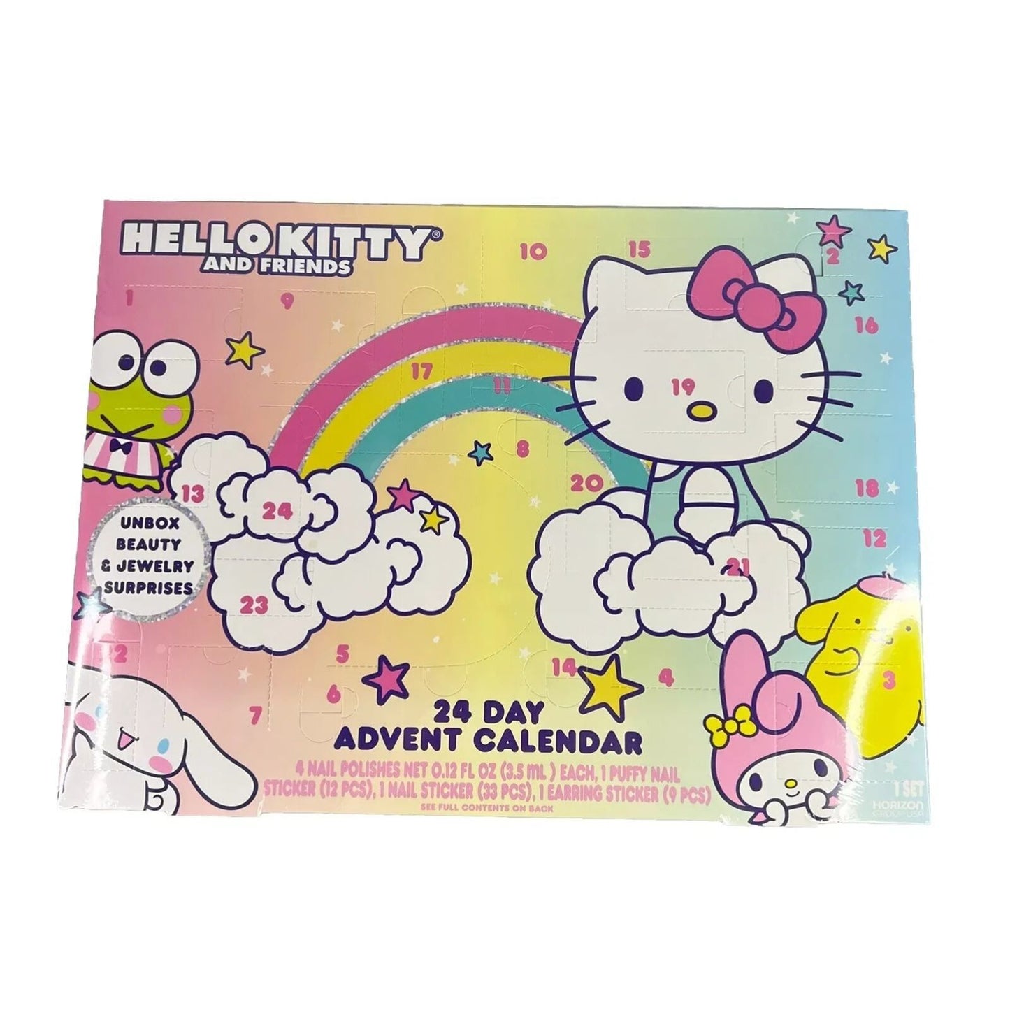 Hello Kitty and Friends 24 Day Advent Calendar - Brand New Sealed