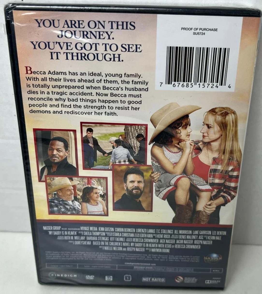 My Daddy Is In Heaven DVD 2018 Inspirational Drama Jenn Gotzon New Sealed