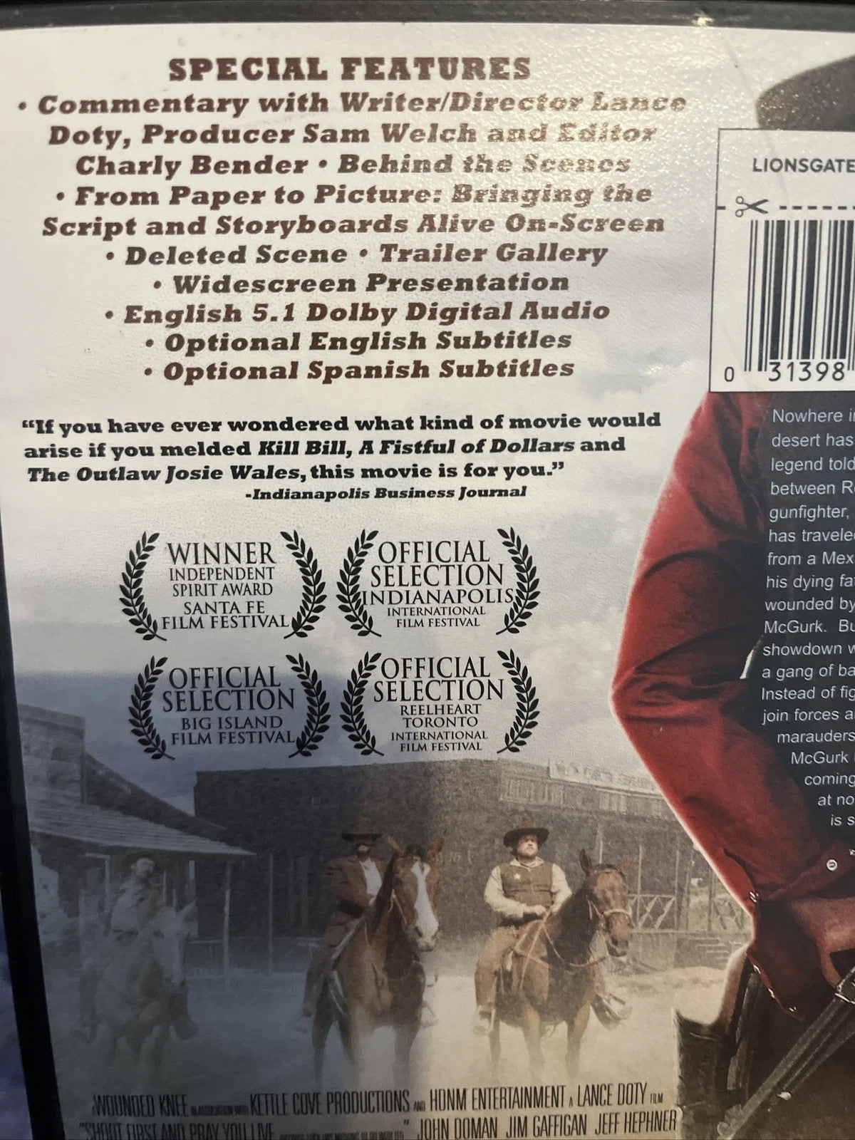 Shoot First and Pray You Live (DVD, 2008, Widescreen) Western