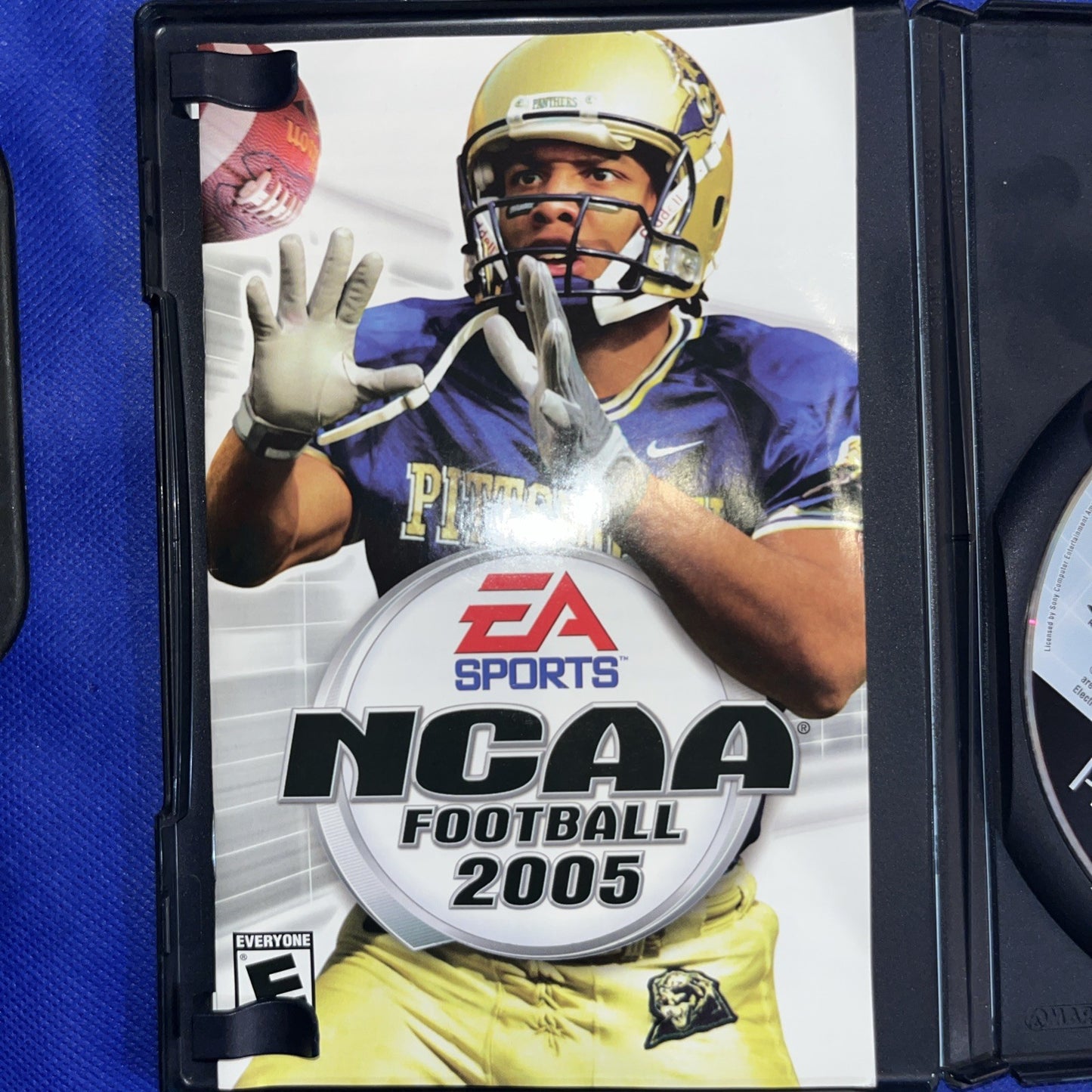 NCAA Football 2005 (PS2) Original Case + Manual + Tested Disc
