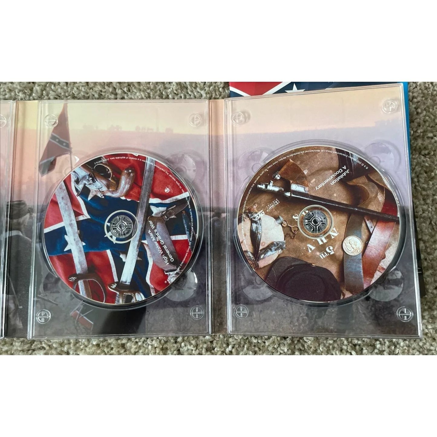 The Civil War *Blood and Honor* (3 DVDs in Tin Case) Tested. No scratches. CIB