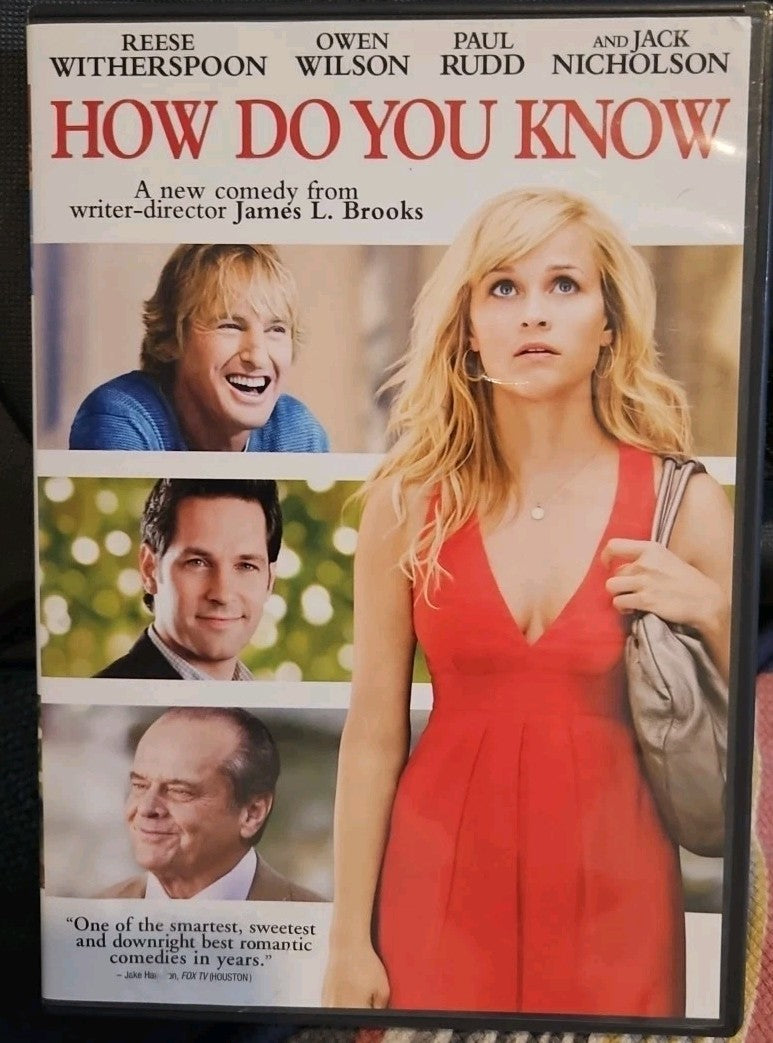 How Do You Know (DVD, 2010) New Sealed