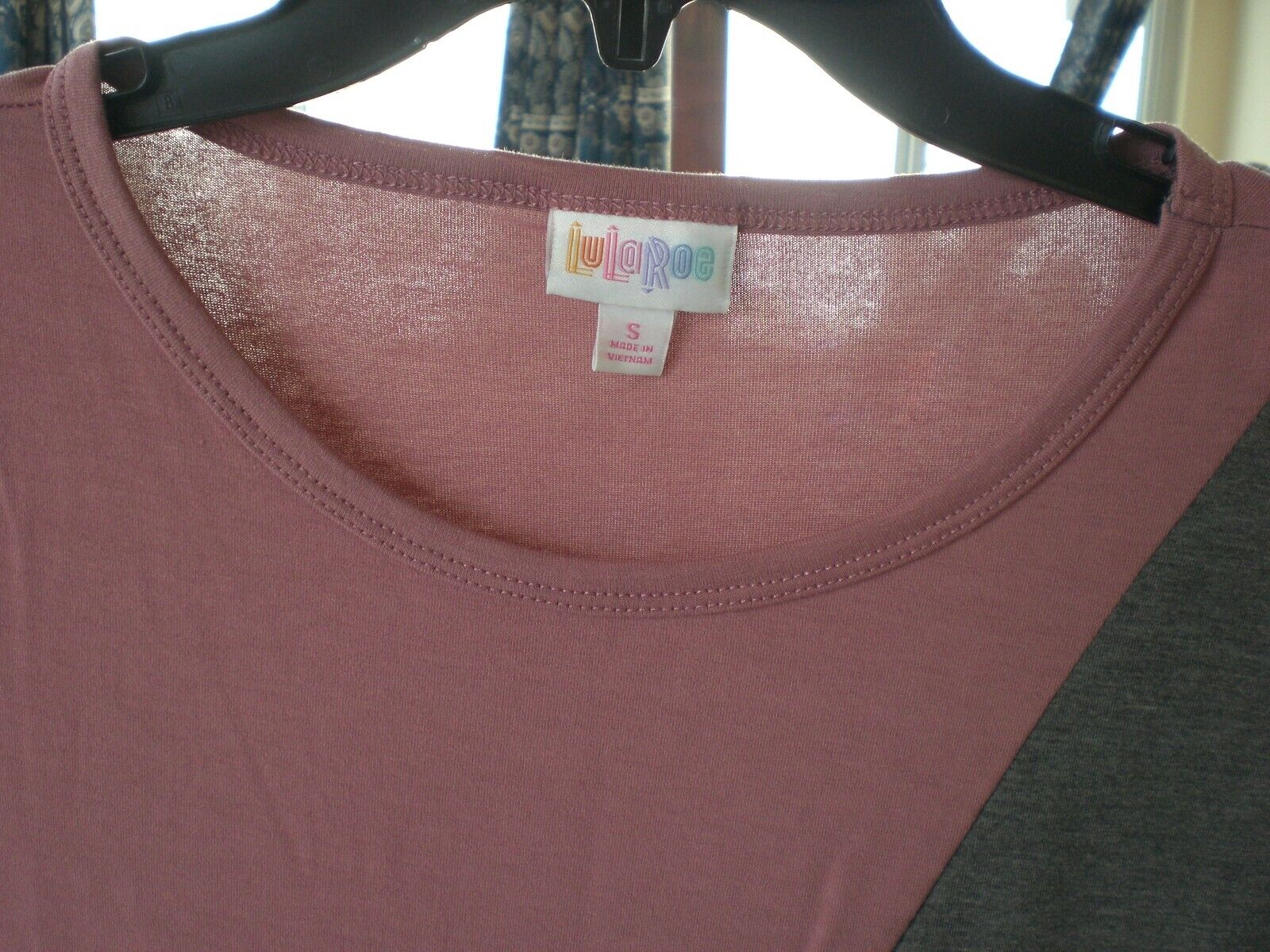 NWT LuLaRoe SMALL Julia Dress Mauve and Gray New with Tags