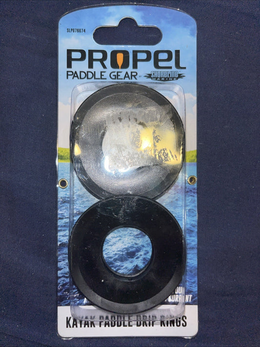 Kayak Paddle Drip Rings (Shoreline Marine) Propel Paddle Gear - NEW in package