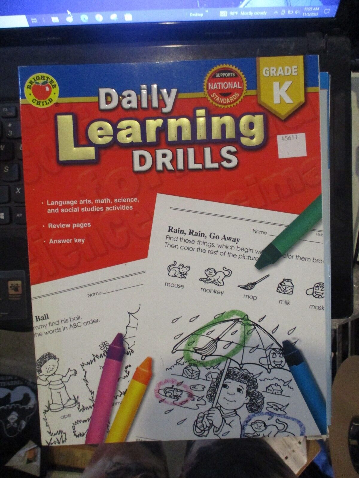 Daily Learning Drills, Grade K by Vincent Douglas (2003, Trade Paperback)