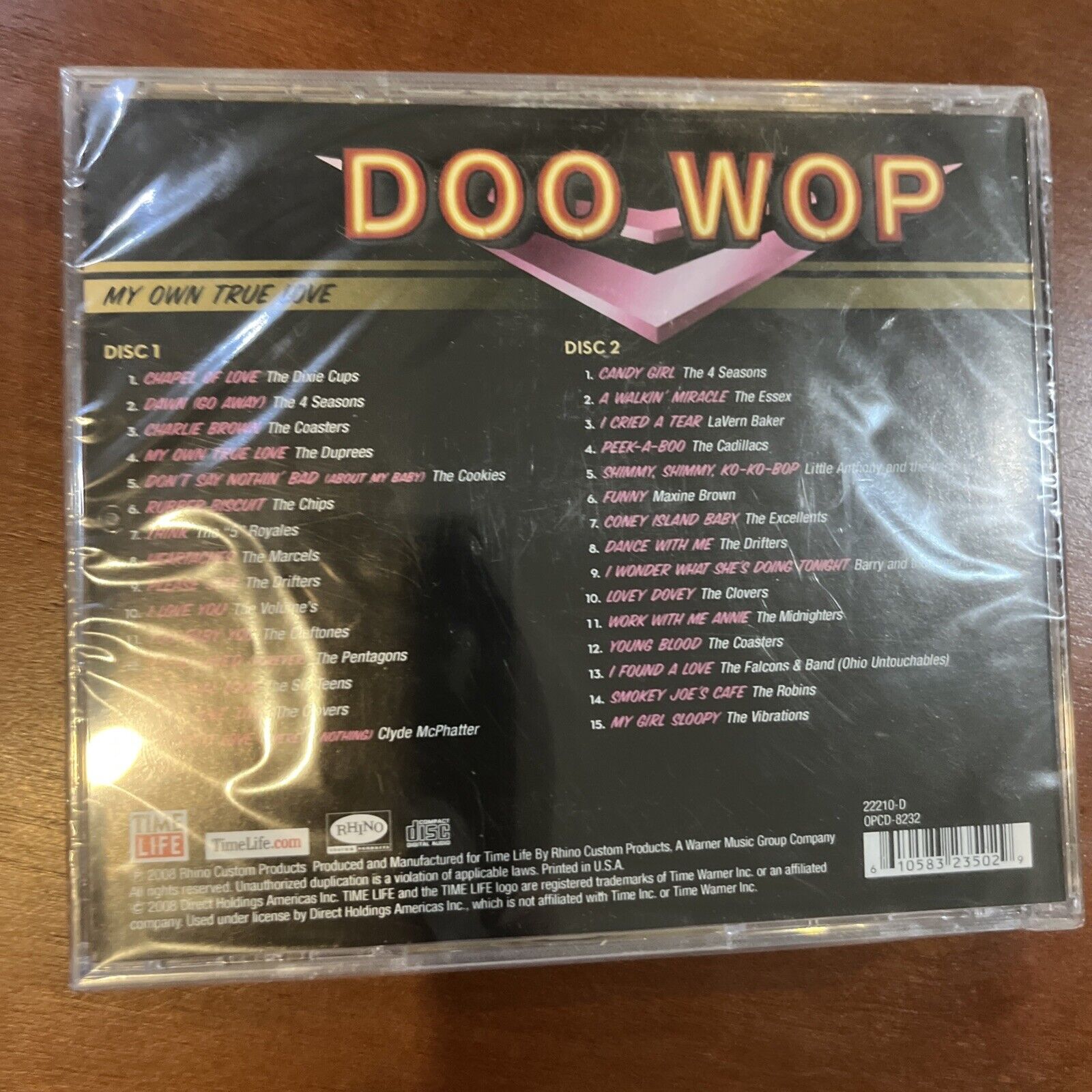 It All Started With Doo Wop: My Own True Love - Music 2-CD Set - Brand New