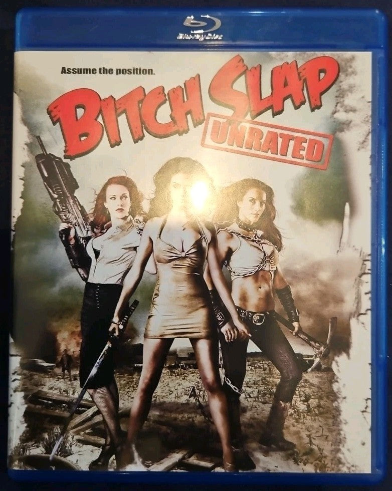 Bitch Slap (Blu-ray, 2012, Unrated) Julia Voth, Erin Cummings, America Olivo