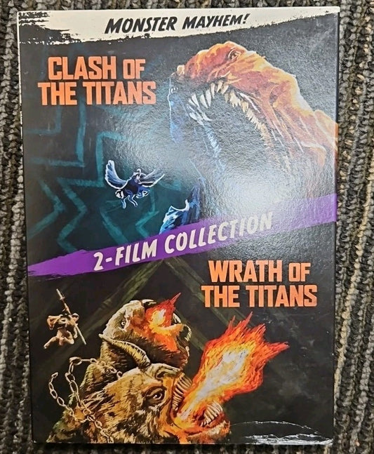 Clash of the Titans / Wrath of the Titans (DVD, 2012) New Sealed