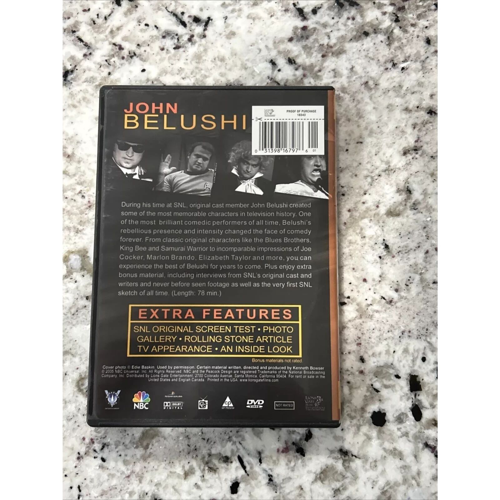 The Best of John Belushi (DVD) Brand New Sealed