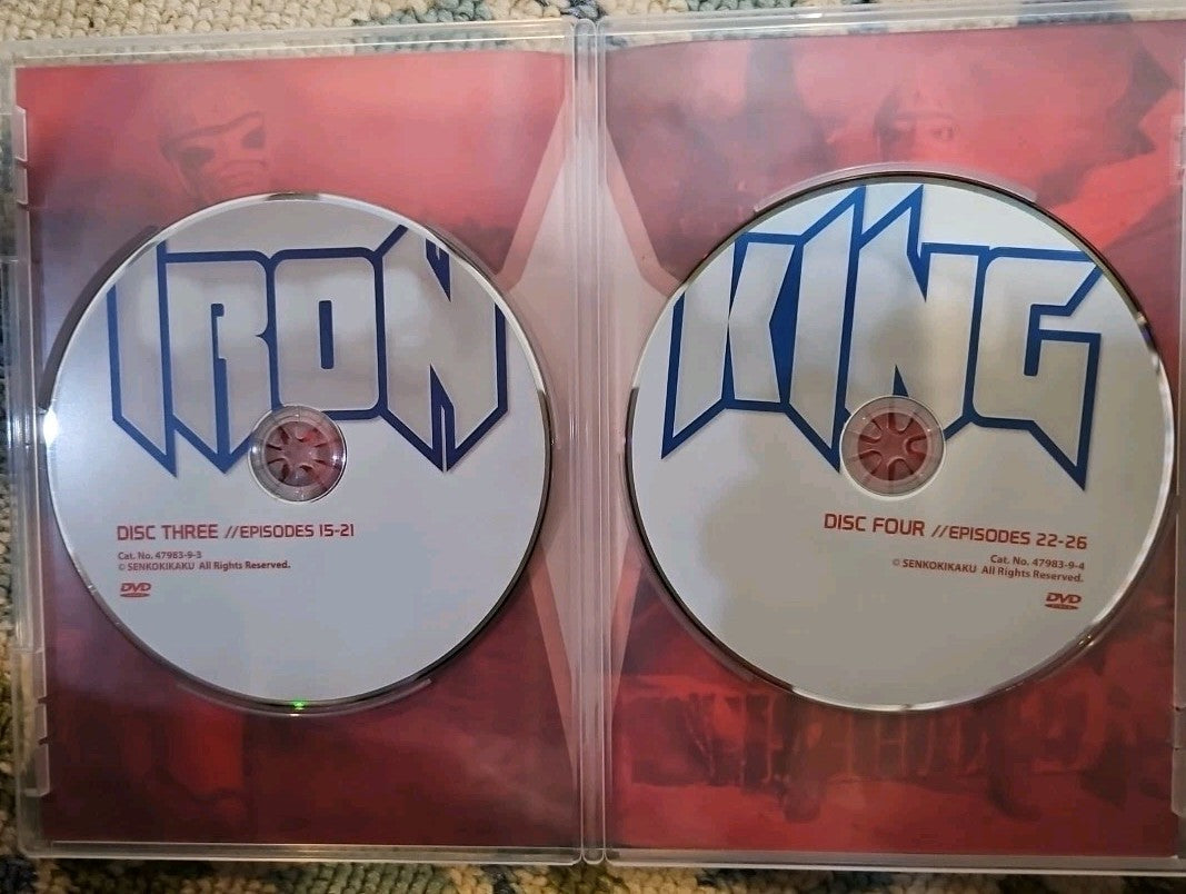 Iron King - The Complete Series (DVD, 2007, 4-Disc Set) Like New