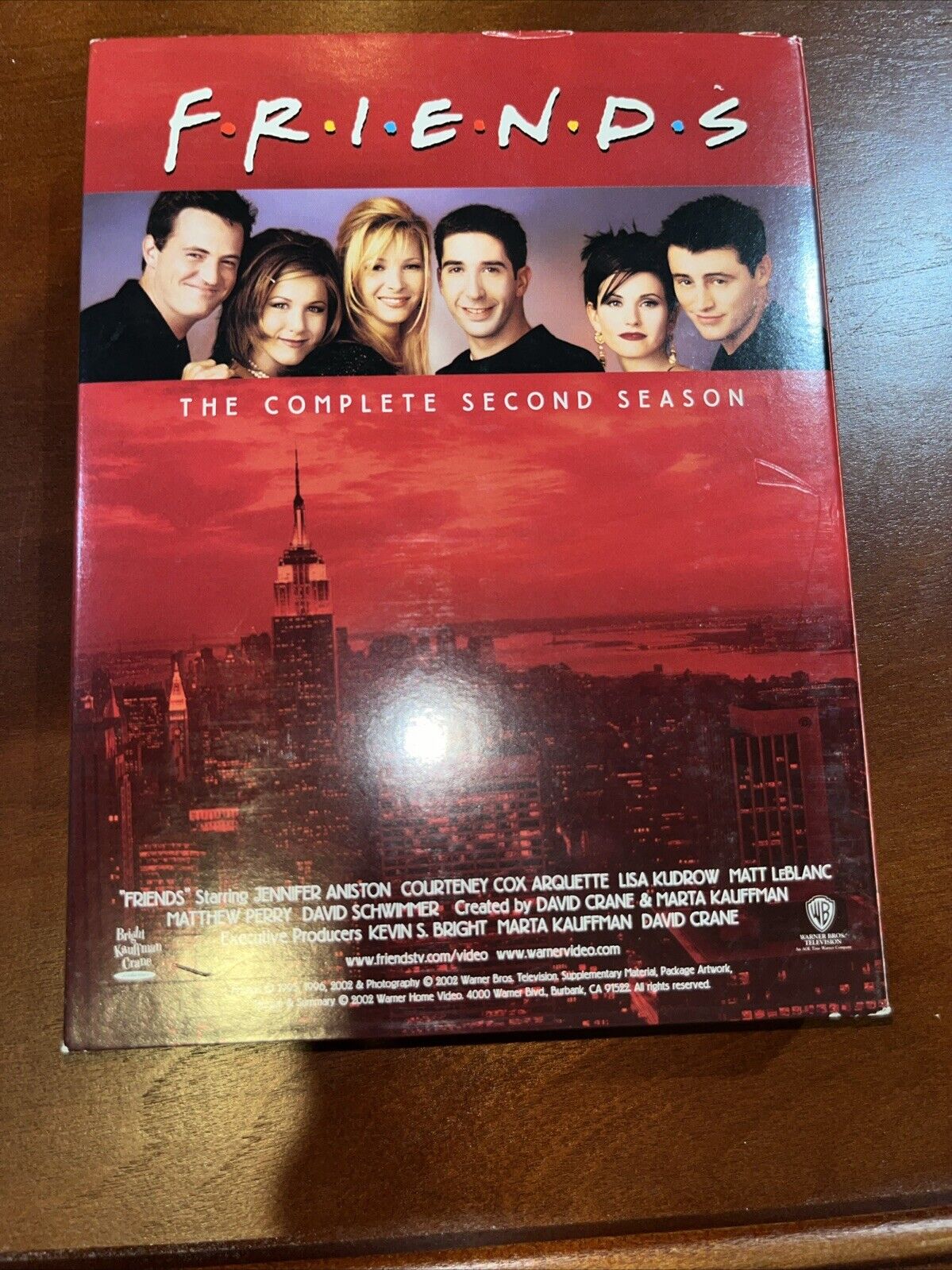 Friends - The Complete Second Season (DVD, 2002, 4-Disc Set, Four Disc Set)