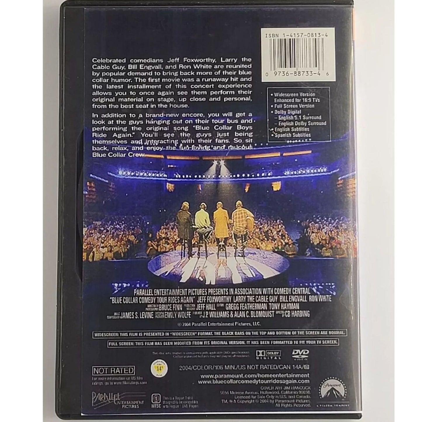 Blue Collar Comedy Tour Rides Again (DVD, 2004, Widescreen) Brand New Sealed