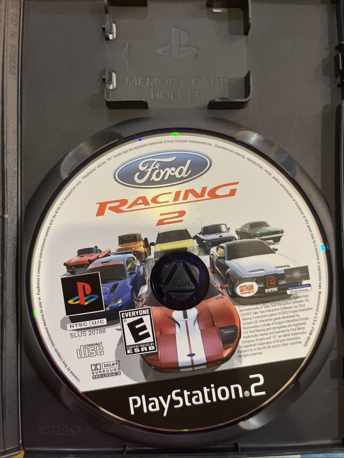 Ford Racing 2 (PS2)  CIB. Manual W/Reg. Tested.