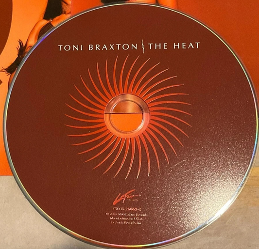 Toni Braxton - The Heat Music CD 2000 - Disc Only