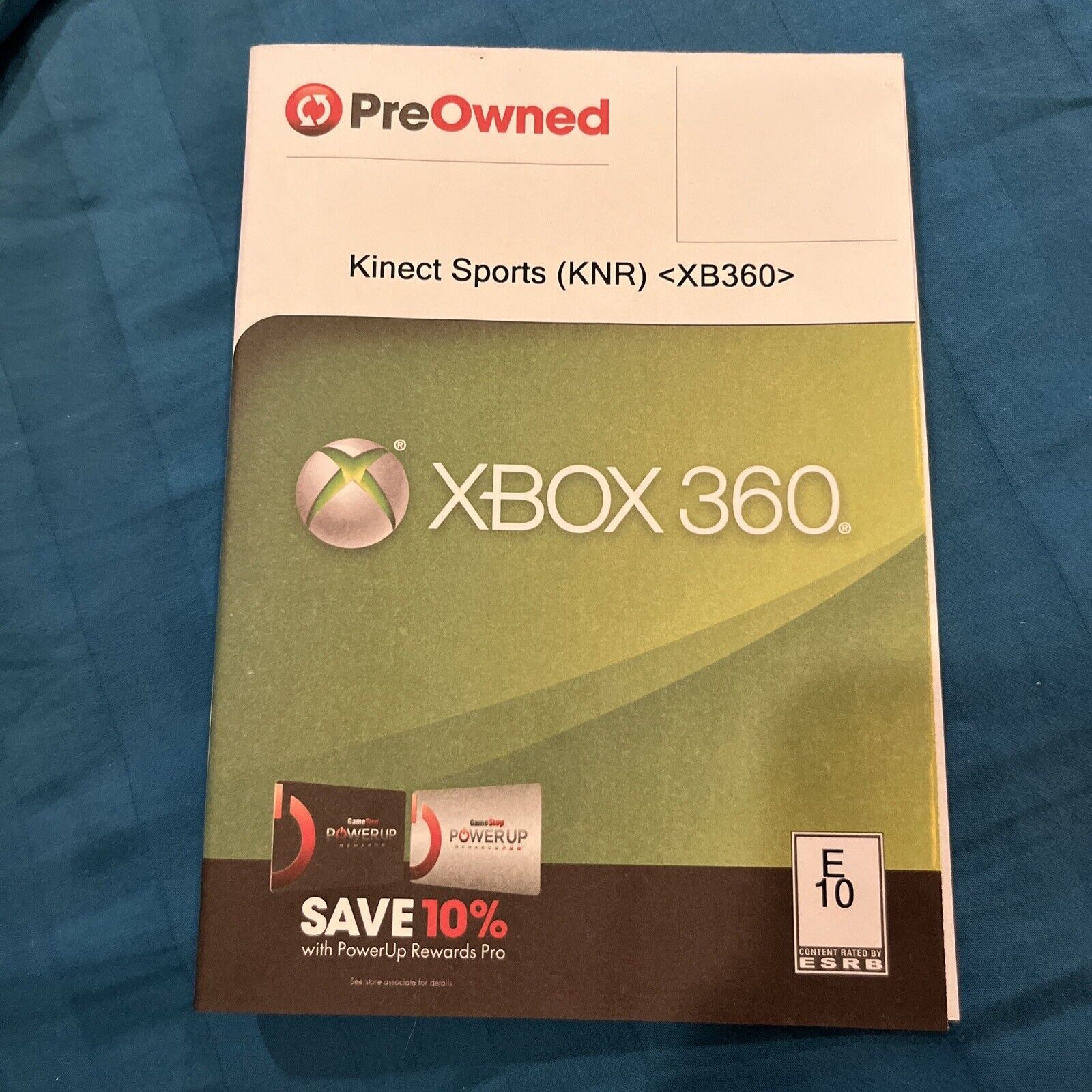 Kinect Sports (Xbox 360, 2010)