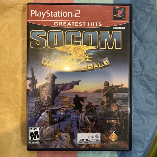 SOCOM: U.S. Navy SEALs Greatest Hits (Sony PlayStation 2, 2003)