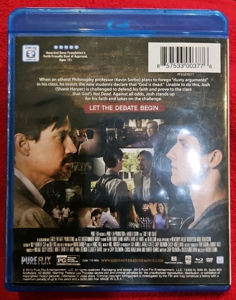 God's Not Dead (Bluray) No DVD. No Digital Download.