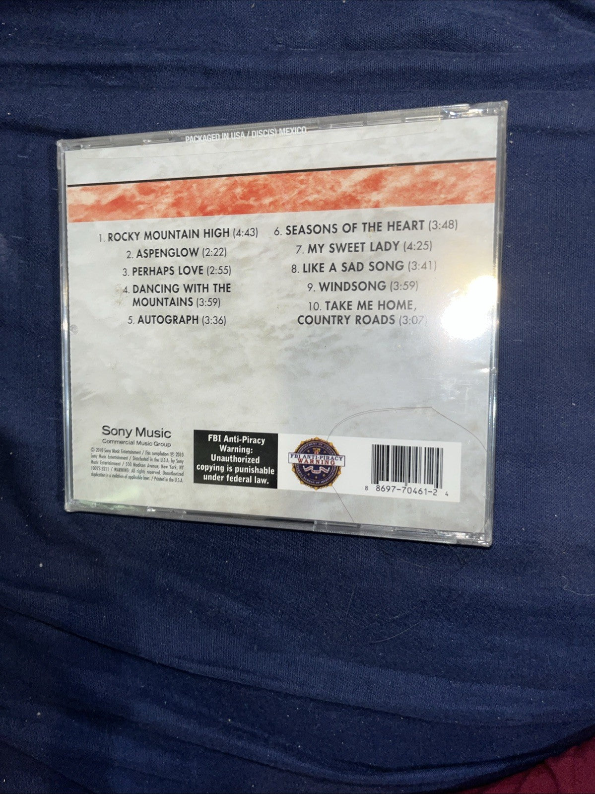 Super Hits: John Denver (CD 2010) Sony Music