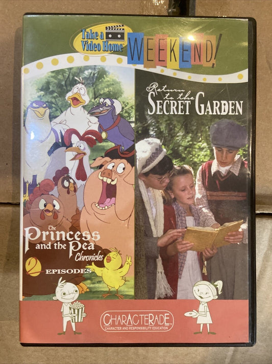 The Princess and the Pea Chronicles & Return to the Secret Garden  DVD Used