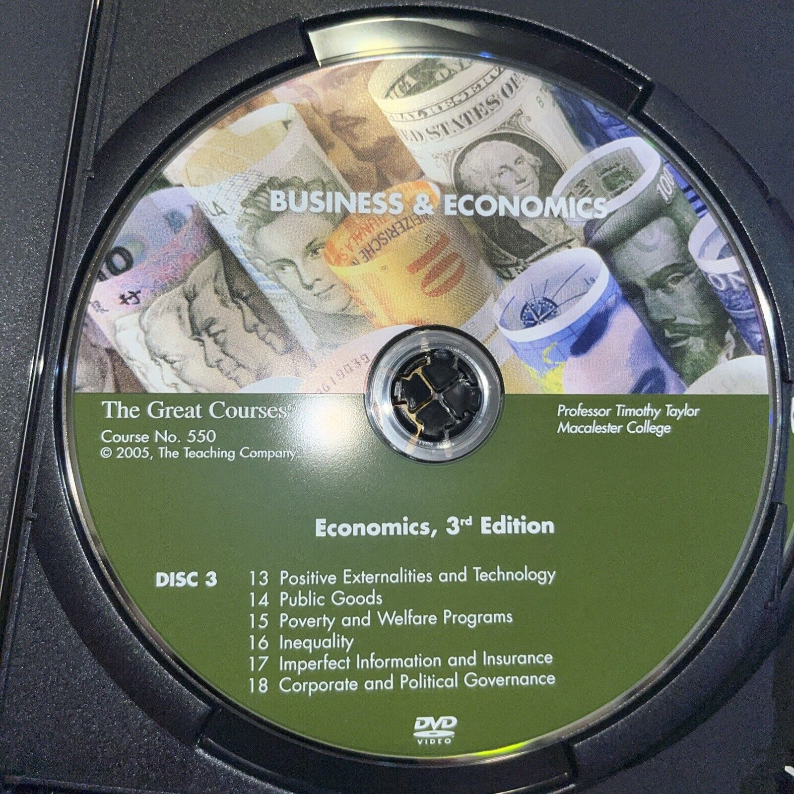 Economics by Timothy Taylor (DVD) 3rd Edition Part 1 & 2