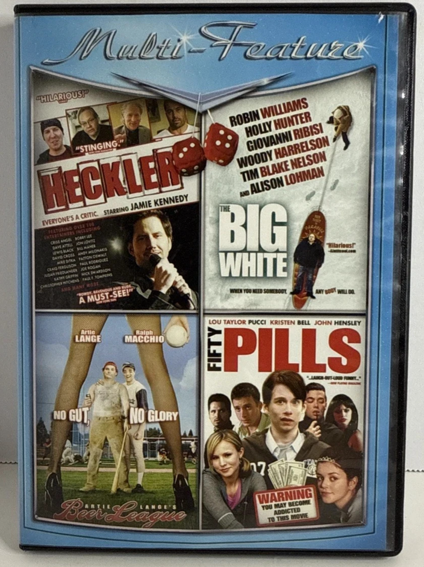 Comedy Collectors Set (DVD, 2009, 3-Disc Set) Tested.