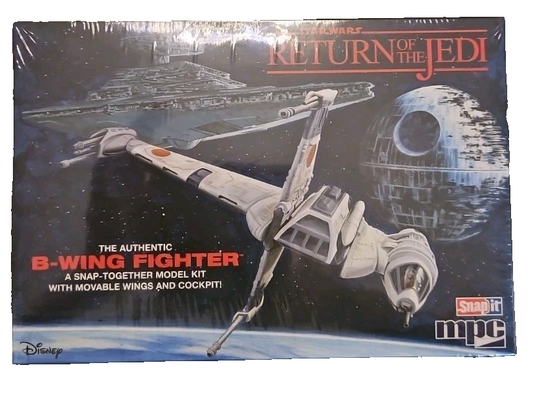 MPC Star Wars: Return of The Jedi B-Wing Fighter (Snap) 1:144 Scale Model Kit