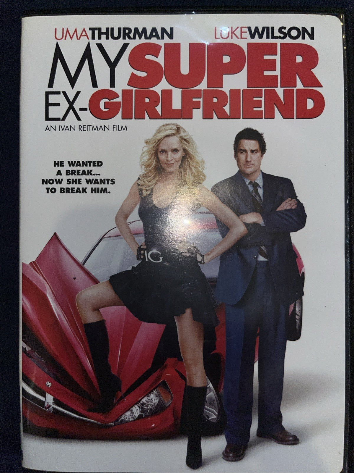 My Super Ex-Girlfriend (DVD, 2006, Dual Side) Mint. Tested. New Case. Resealed
