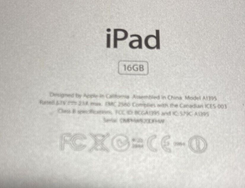 Apple iPad 16GB  